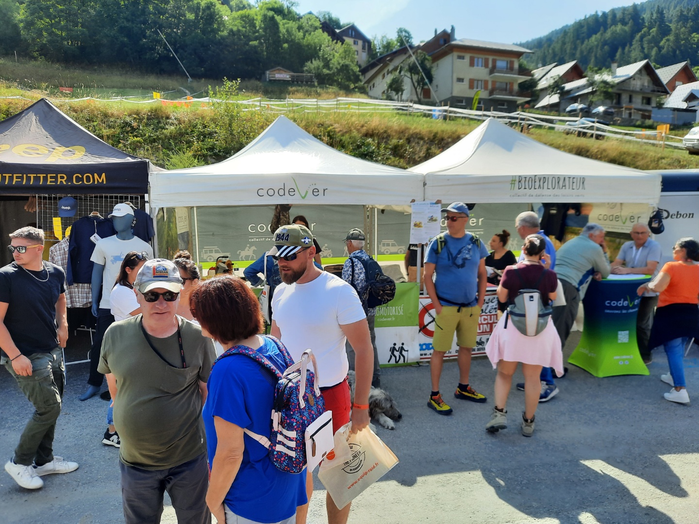 Stand Codever salon voyage et tout-terrain Valloire 2025