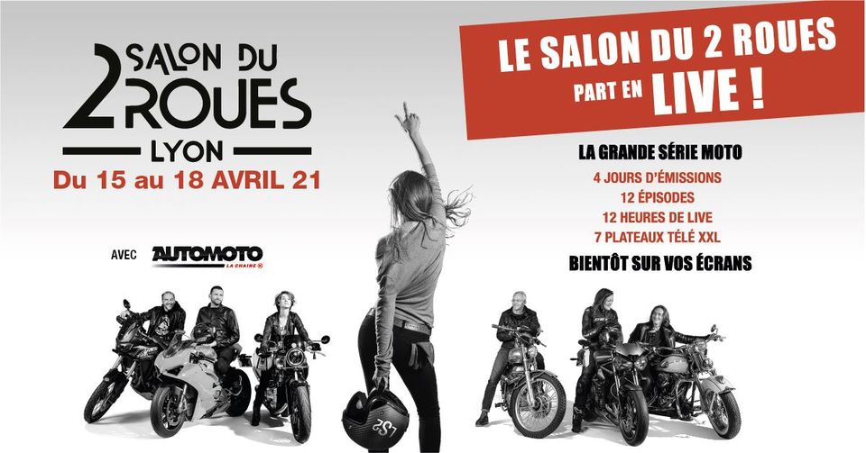 le salon du 2 roues de lyon part en live