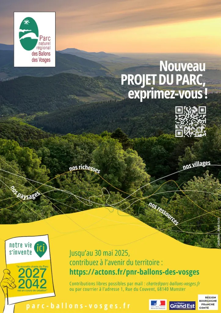 affiche consultation PNR Ballons des Vosges