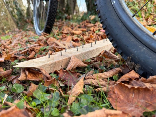 planche à couls vtt