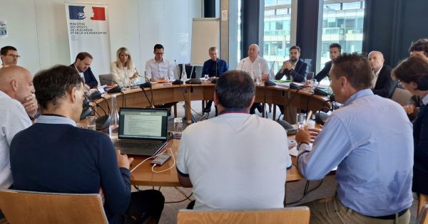reunion ministère des sports 8 juillet 2025