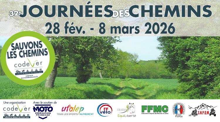 Bloc journées des chemins 2026