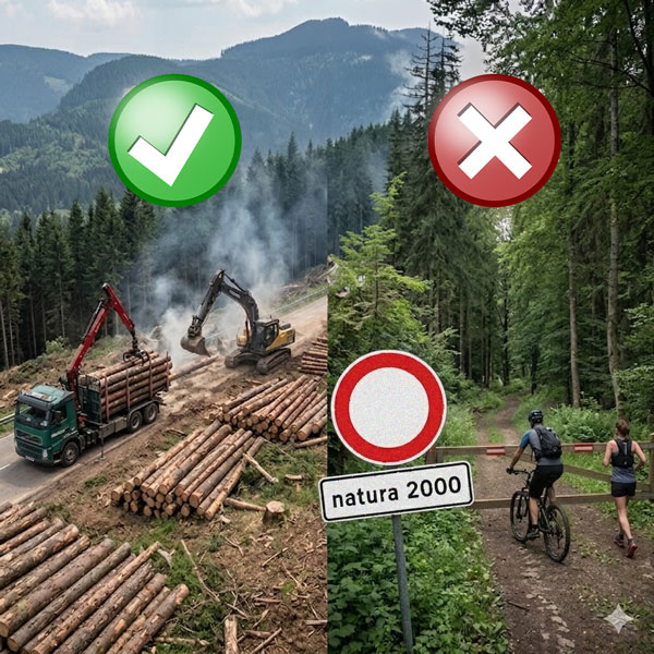 Natura 2000 : 2 poids, 2 mesures ?