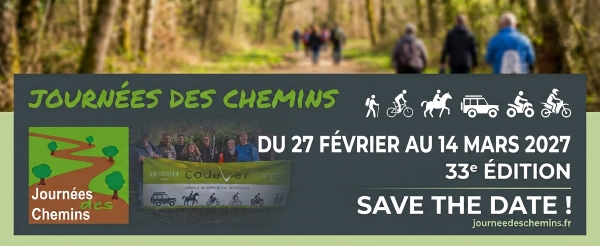 33e journées des chemins du Codever - SAUVONS LES CHEMINS !