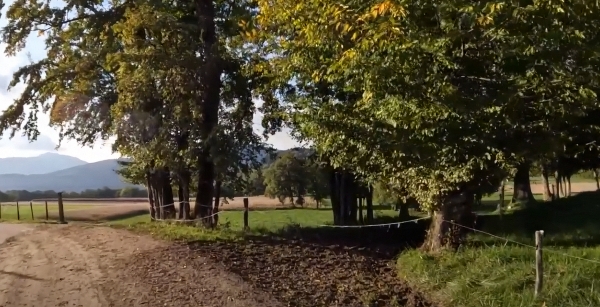 chemin rural fermé grésy-sur-aix