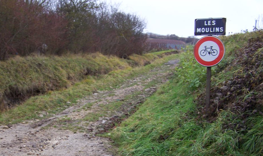 Interdit aux vélos