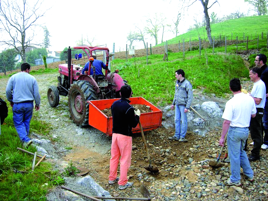 Rebouchage de trous dans l'Oise