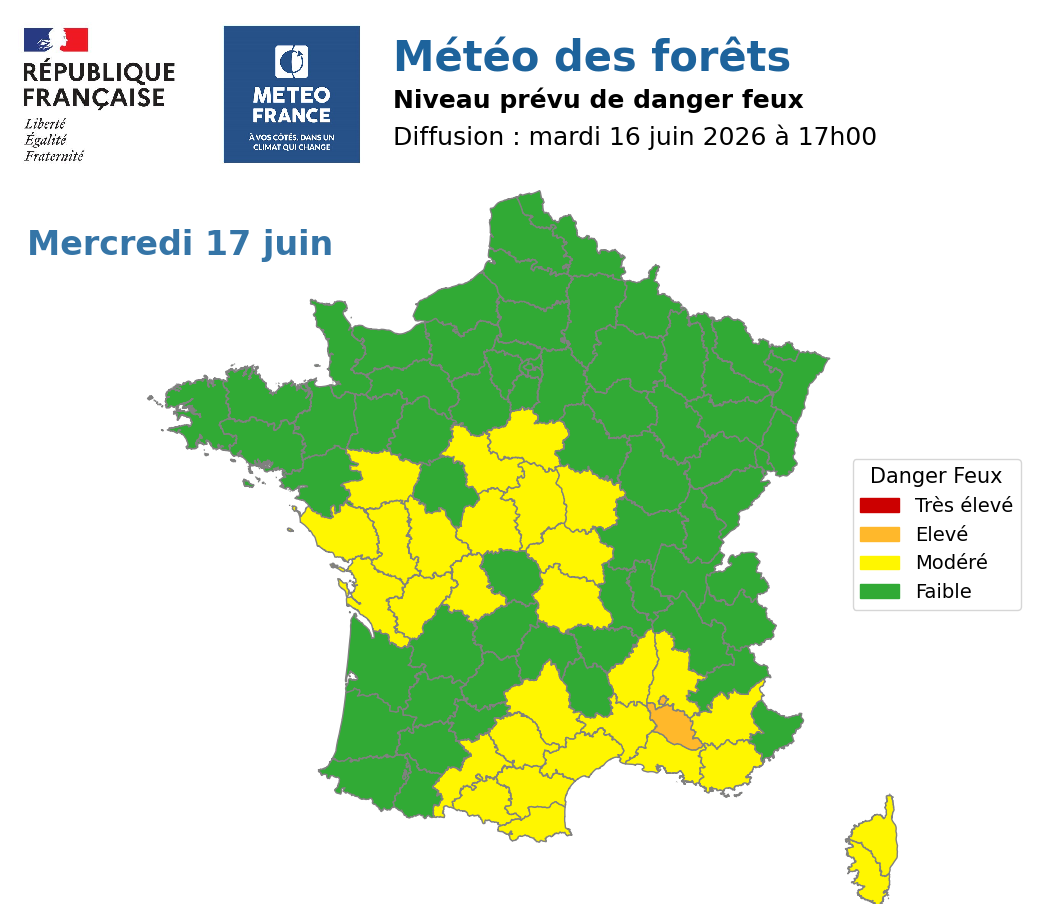 météo des forets